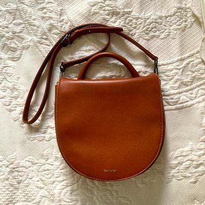 Vegan Adjustable Crossbody and Shoulder Saddle Bag